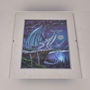 Mystical Dragon Foil Art Print